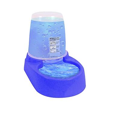 Imagem de MY PET BRASIL Comedouro Para Cães Comedouro Dupla Função 2 Em 1 Comedouro E Bebedouro Automático E Prático Azul