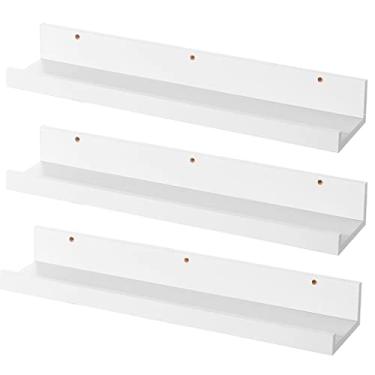 Imagem de Kit 3 Prateleiras para Quadros e Livros 100cm x 12cm