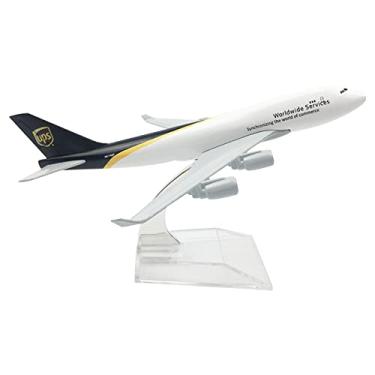 Imagem de MOOKEENONE 1:400 B747 Metal Airplane Model Simulation Aircraft Model Aviation Model Aircraft Kits for Collection and Gift