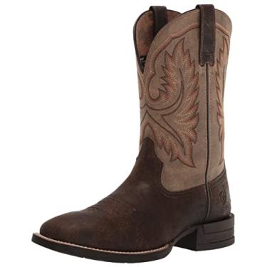 Imagem de ARIAT Botas Wilder Western Masculinas, Cinza antigo, 15