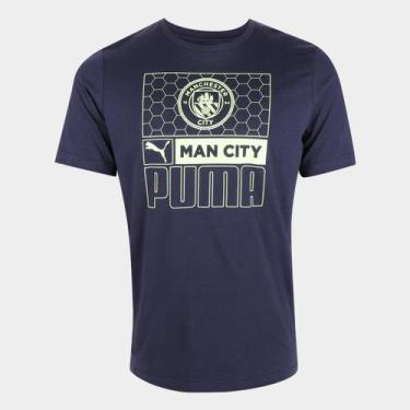 Imagem de Camiseta Manchester City Puma Ftblcore Masculina