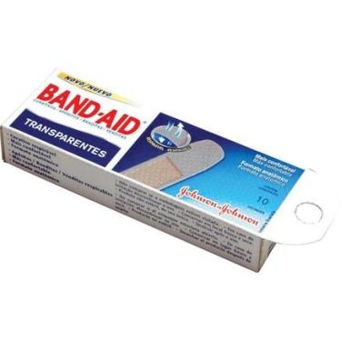Imagem de Curativo Transparente Band Aid 10 unidades Band Aid