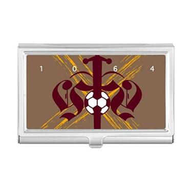 Imagem de Porta-cartões de visita com espada da Liga de Futebol da Idade Média