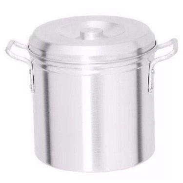 Imagem de Caldeirão Aluminio Grosso Para Cerveja Hotel 24cm- 10 Lit