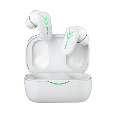 Imagem de Fone de Ouvido intra-auricula Esportivo Sem Fio Bluetooth com Caso de Carregamento TWS Estéreo De Ruído Microfone Para LED Display - Branco