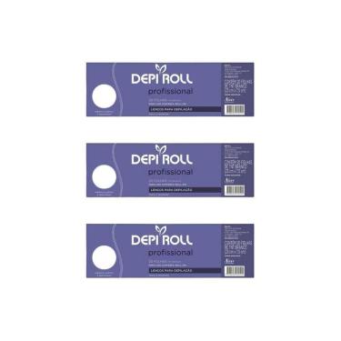 Imagem de Depilatorio Depiroll Lenços Com 20Un Tnt - Kit Com 3Un