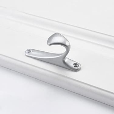 Imagem de Cabide de roupas de metal fixado na parede ganchos de casaco decorativos porta-chaves chapéu cachecol bolsa de armazenamento cabide rack de banheiro casa ferragem, b