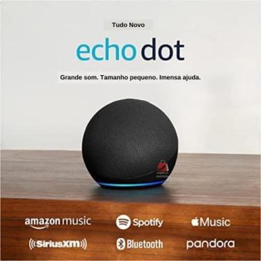 Imagem de Amazon Echo Dot Alexa Smart 5 Geração Preta