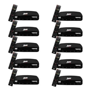 Imagem de Kit 10 Receptor Digital Full Hd Bs9900s Banda C Ou Ku Bedin