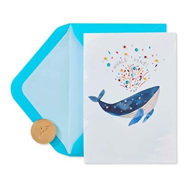 Imagem de Papyrus Cartão de parabéns engraçado (Whale Done)