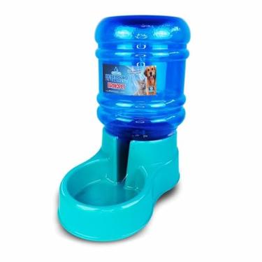 Imagem de Bebedouro Automático BrinqPet para Cães Grande, Bebedouro Inteligente 10L para Pet, Verde Tifanny