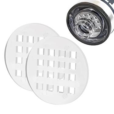 Imagem de NITAKOU Bloqueador de gelo YETI Rambler Bottle Chug Cap Tumbler - Ice Gate Evita frutas em cubos ou gelo picado durante uma bebida, serve para garrafas de 18, 26, 1020 g, coador de gelo, 2 peças