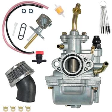 Imagem de JDLLONG Carburador para Yamaha TTR 90 2000-2003 para Yamaha TTR90E 2003-05 para TTR90EV 2006 para TTR90EW 2007 Carb 5HN-14101-01-00 5HN-14101-10-00 com ar Filtro e Válvula de Válvula pênis