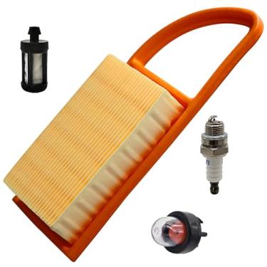 Imagem de Filtro de ar filtro de combustível Primer bulbo para Stihl BR500 BR550 BR 600 mochila soprador # 4282 141 0300, 4282 141 0300B