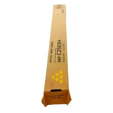 Imagem de Toner Amarelo Ricoh Mpc2003 Mpc2503- Original/Amarelo
