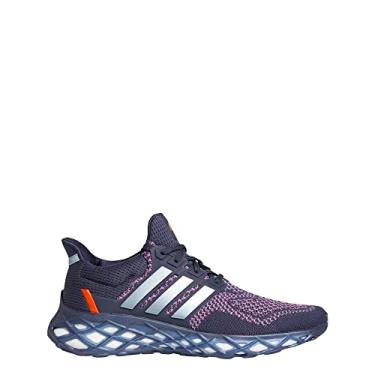 Imagem de adidas Ultraboost Ultra Boost Web DNA Tênis masculino casual com cadarço - Azul, Azul, 39