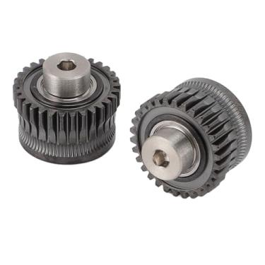 Imagem de Kit de Engrenagens Extrusora de Impressora 3D, 2 Peças, Engrenagem de Acionamento de Aço Endurecido 55HRC para K1 K1Max K1C, para Ender 3 V3 Plus, Precisão de Usinagem CNC