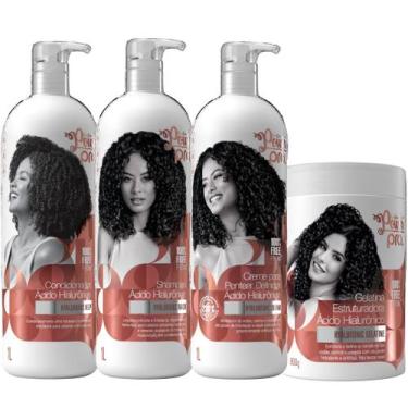 Imagem de Kit Soul Power Pro Acido Hialuronico Tratamento Completo 4 Produtos C/