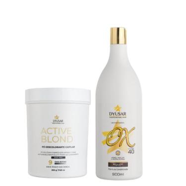 Imagem de Kit Pó Active Blond  + OX 40 Volumes DYUSAR - DYUSAR Cosméticos
