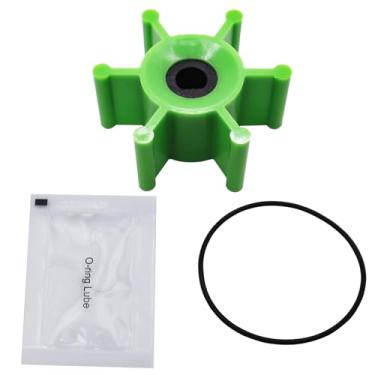 Imagem de Impulsor de poliuretano 6303-0007-P com kit de anel de vedação e substituição de lubrificação compatível com Jabsco, serve para algumas bombas de lastro de wakeboard e barco de esqui