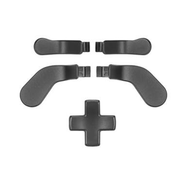 Imagem de 5 in 1 Elite Controller Paddles for Xbox One Elite Series 2 Controller Metal Paddles for Xbox Elite Series 2 Core Controller Paddles with D-Pad for Xbox One Elite 1 (Black)