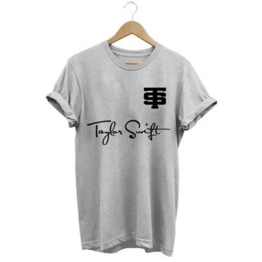 Imagem de Camiseta Masculina Taylor Swift - SEMPRENALUTA, Cinza, GG