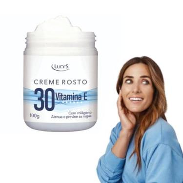 Imagem de Creme Facial 30 Com Colágeno e Vita E Atenua e Previne Rugas - Lucy's