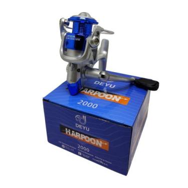 Imagem de Molinete De Pesca 3 Rolamentos Harpoon 2000 Deyu Pesqueiro