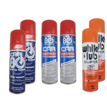 Imagem de Desengripante Limpa Contato Descarbonizante TBI Car 80 - Sun