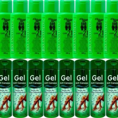 Imagem de Revenda Atacado 8 Gel Detonador com 21 Ervas + 8 Gel Anti Cansaço Pern