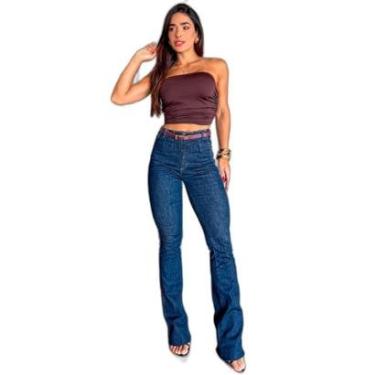 Imagem de CALÇA JEANS FEMININA FLARE CÓS REVEL-Feminino