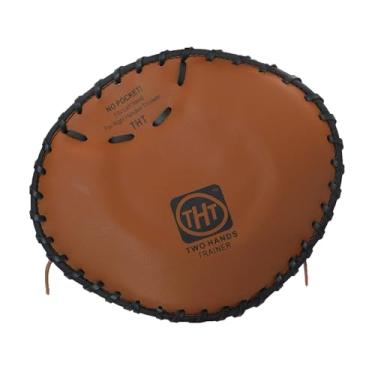 Imagem de Markwort Treinador de duas mãos para lançador de mão direita (castanho), 22,86 cm