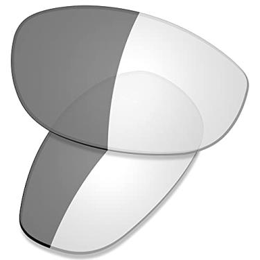 Imagem de SAUCER Lentes de reposição premium para óculos de sol Oakley Monster Dog High Defense - Ativado fotocromático