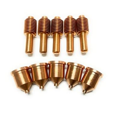 Imagem de THEIA PLASMA Consumível para corte a plasma ICE 80 Spectrum 3080 | Compatível com peças de tocha ICE 80 Spectrum 3080 e Spectrum 1000 (kit de ponta e eletrodo 40A)