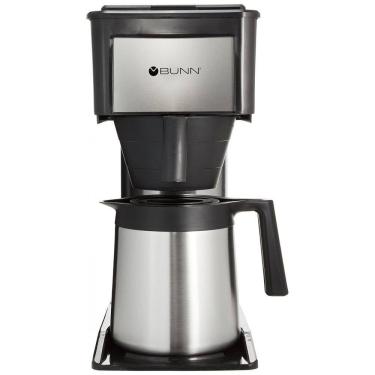 Imagem de Cafeteira com Isolamento a Vácuo BUNN até 10 Xícaras, Aço Inoxidável 110V 800W