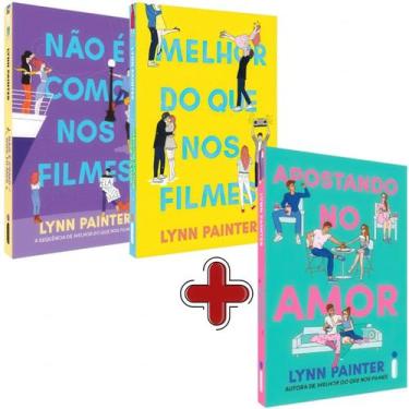 Imagem de Livro Apostando No Amor + Melhor Do Que Nos Filmes + Não É Como Nos Fi