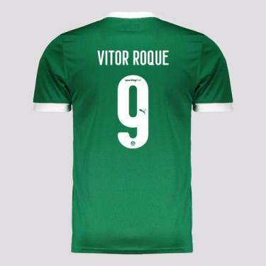 Imagem de Camisa Puma Palmeiras I 2025 9 Vitor Roque, P