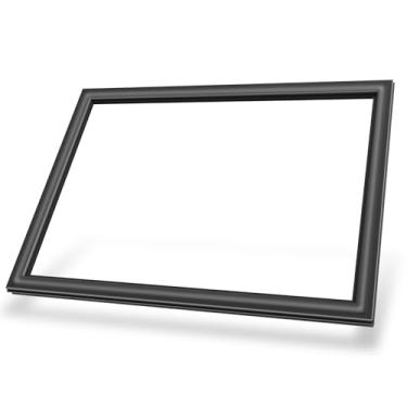 Imagem de Vedação de porta de geladeira WR14X36194 atualizada compatível com vedação de porta de freezer GE 88 x 62,5 cm, peça de substituição WR14X31558, WR14X10370, WR14X31558 Vedação de porta de geladeira