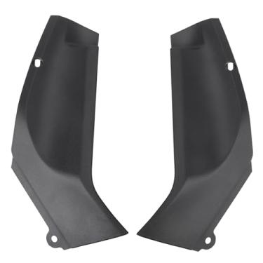 Imagem de Tampa de Carenagem do Lado do Tanque de Gás de Motocicleta para YZF R1 1998-2001, Material ABS, Instalação Fácil, Preto