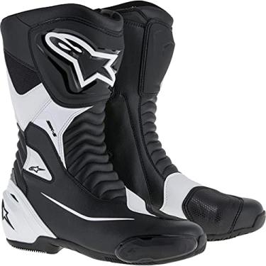 Imagem de Bota Alpinestars SMX-S Preta Branca, 49