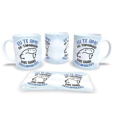 Imagem de Caneca Pai Te Amo – Com Frases Divertidas | Presente Criativo Dia dos Pais P30 (Eu te amo do tamanho das suas reclamações)