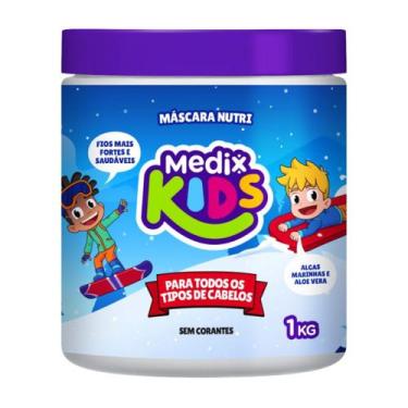 Imagem de Máscara Capilar Infantil Medix Kids Nutri 1kg