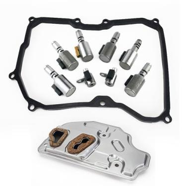 Imagem de Kit de vedação de filtro de solenoide de transmissão TF60SN 09G para Jetta 2,5L 2005-2010, serve para Beetle 2,5L 2006-2017, substitui OE TF60SN 09G 09G321370 09G325429A