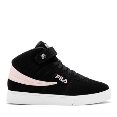 Imagem de Fila Tênis feminino Vulc 13 Fashion, 5 cm 00329 Preto/Rosa Giz/Branco, 39