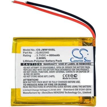 Imagem de Bateria Compatível Com  CAIXA DE SOM Wind  Cs-jmw100sl  3,7v 800mah  .