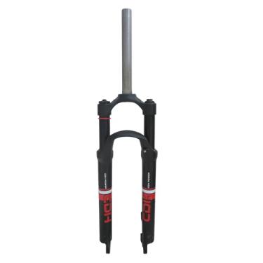 Imagem de CDHPOWER Garfo de suspensão de bicicleta de 66 cm/69,8 cm/73,7 cm, tubo reto de ombro único, bloqueio manual, liga de alumínio ultraleve (66 cm)