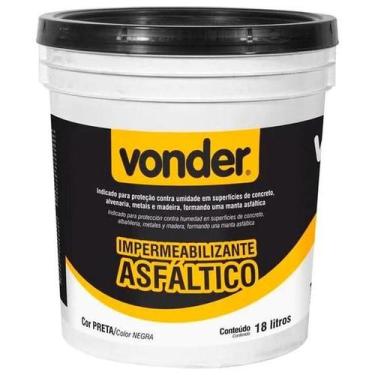 Imagem de Impermeabilizante Asfáltico Proteção Contra Umidade Alvenaria Concreto