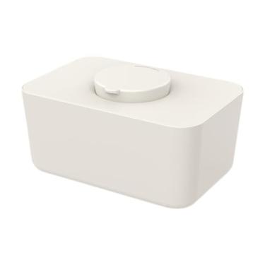 Imagem de AFXGUSD Dispensador de Lenços Umedecidos, Dispensador de Lenços de Papel, Caixa de Lenços Moderna E Versátil, Porta-guardanapos para Restaurante, Sala de Estu, Bege, Tamanho real