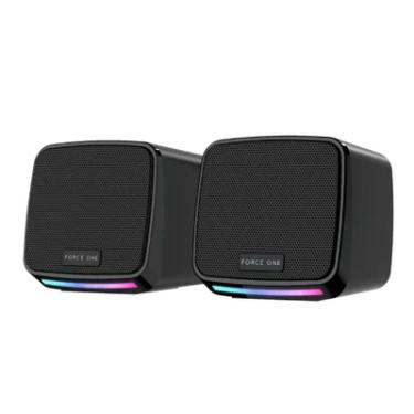 Imagem de Caixa De Som Gamer Force One Explorer, 3w, Preto