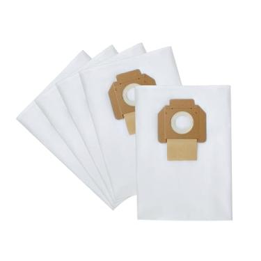 Imagem de 49-90-1955 Sacos de pó de lã de 8 galões para extrator de poeira Milwau-kee - Pacote com 5